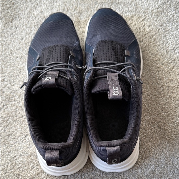 OnCloud Kids Running Dark Gray Sneakers - Picture 3 of 12